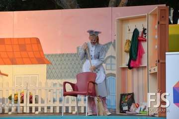 Espectáculo infantil en Los Llanos de Telde (Foto Francisco Javier Santana)